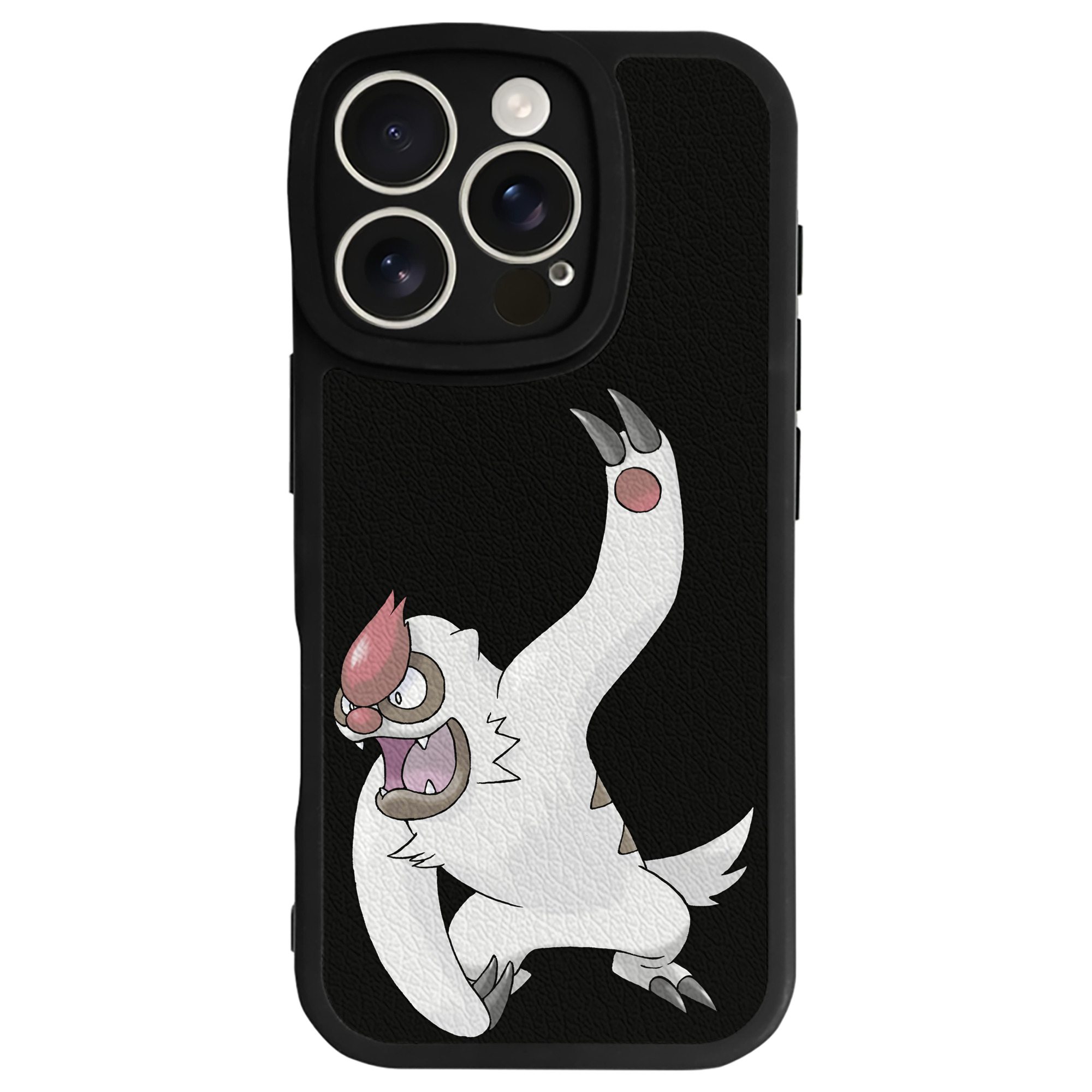 （画像用） ポケットモンスター Pokémon 【iPhone 16シリーズ対応】シリコンスマホケース（レザー調） 材質：シリコン